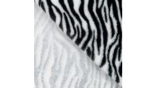 Fancy Fur Zebra - Zebra, Black