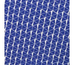 Cotton/EA Jersey Print, Diamond, Royal