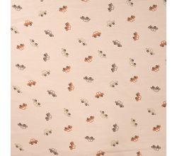 Cotton/EA Jersey Print, Cars, Sand