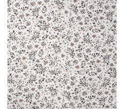 Cotton/EA Jersey Print, Stylish Flowers, Off White