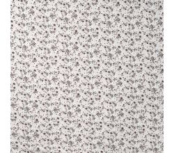 Cotton/EA Jersey Print, Small Flowers, Off White