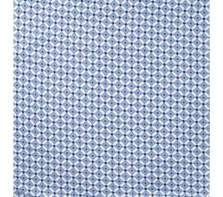 Cotton/EA Jersey Print, Geo Dots, Denim