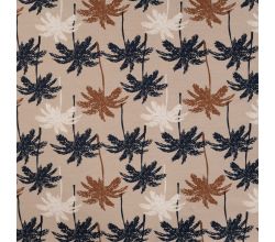 Cotton/EA Jersey Print, Palm, Sand