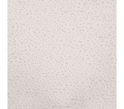 Cotton Poplin Print, Mini Dots, Ecru