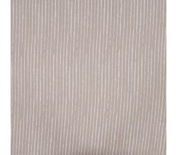 Cotton Poplin Print, Mini Stripes, Sand