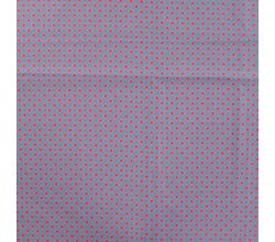 Cotton Poplin Print&Coated, Retro Flowers, Fuchsia