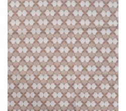 Cotton Poplin Print&Coated, Ethnic, Sand