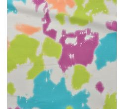 French Terry Print, Tie Dye, Print Violet