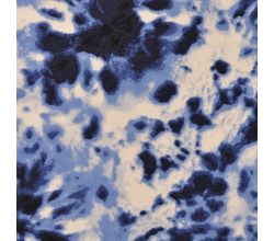 French Terry Print, Tie Dye, Denim