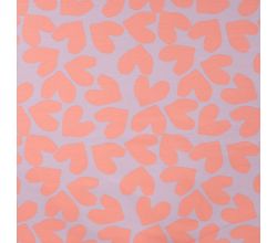 French Terry Print, Craft Hearts