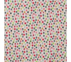 Cotton Poplin, Balls, White