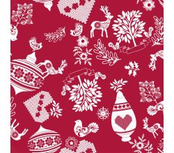 Nordic Decoration, Red