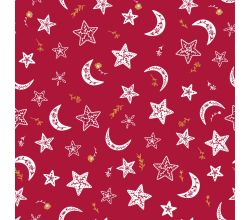 Norcic Moon And Stars, Red