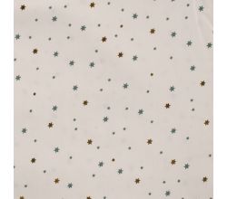 Poplin Christmas Foil, Christmas Stars