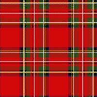 Cute Fleece Print - Checks, Red
