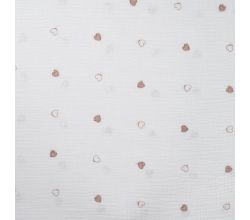 Bambino Embroidery Bronze, Hearts, Bronze