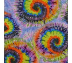 Bambino Digital Print, Dark Tie Dye, Lime/Orange