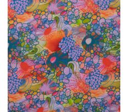 Bambino Digital Print, Cyclam Turquase