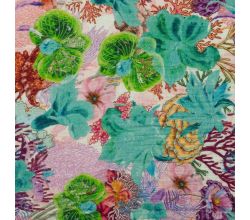 Bambino Digital Print, Emerald Pink