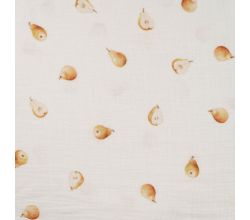 Bambino Digital Print, Pears, Ecru