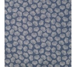 Chambray Print Leaves, Leaves, Denim
