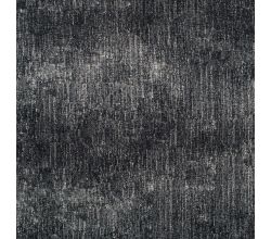 French Terry Digital Print, Black Denim