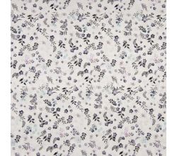Cotton Voile Digital, Flowers, Lilac