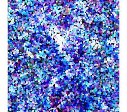Soft Shell "Rainy" Print, Confetti, Royal