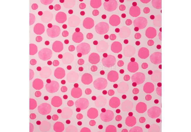 Soft Shell Digital - Painted Dots, Fuchsia