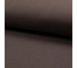 Waffle Jersey, Dusty Brown