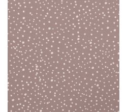 Cotton/EA Jersey, Dots, Dusty Rose