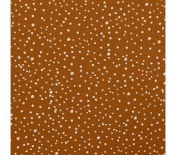Cotton/EA Jersey, Dots, Caramel