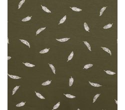 Cotton/EA Jersey, Feathers, Army