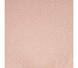Cotton/EA Jersey, Confetti, Dusty Salmon