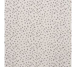 Cotton/EA Jersey - Confetti, White