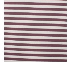 Yd Stripe - Mauve/White 1 cm