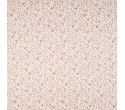 Digital Flower Prints, Camel Beige