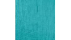 Mušelín / dvojitá gázovina - turquoise