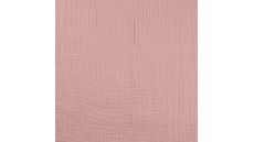Mušelín / dvojitá gázovina - dusty rose