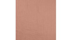 Mušelín / dvojitá gázovina - dusty rose