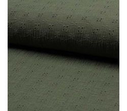 Bambino Embroidery, Khaki