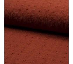 Bambino Embroidery, Rust