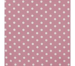 Minimals "Daisy", Big Dot, Old Rose/White