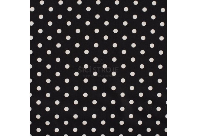 Minimals "Daisy", Big Dot, Black/White