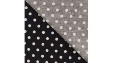 Minimals "Daisy", Big Dot, Black/White