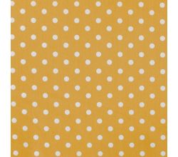 Minimals "Daisy", Big Dot, Ochre/White