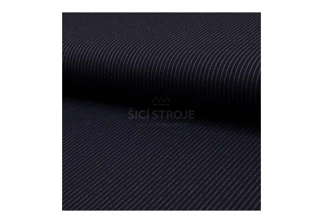 Nylon Punta Pin Stripe - Navy White