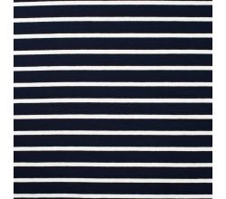 Viscose/EA Stripe - Navy 15/5 mm