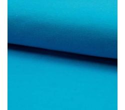 Gots Organic 1/1 Rib, Turquoise