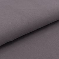 Gots Organic 1/1 Rib - Dusty Brown